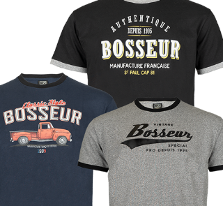 Tee-shirts et polos de travail Bosseur